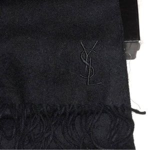 YSL wool and cashmere scarf